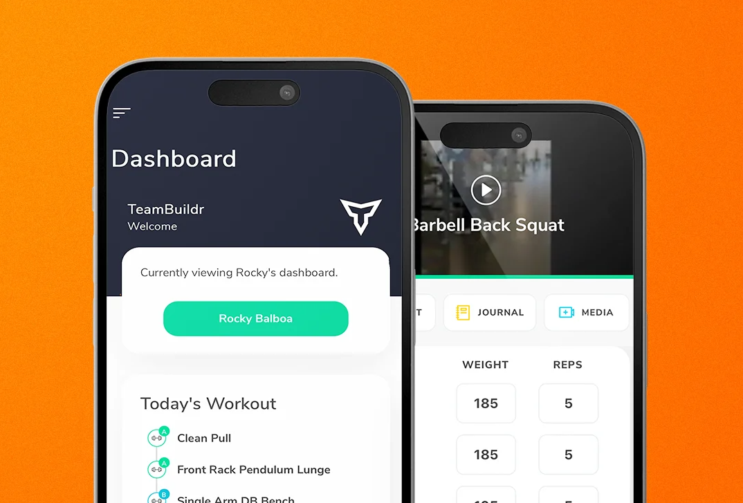Track your training week by week on your phone